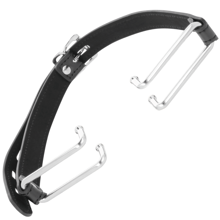 Darkness Bondage Knebel Mit Schwarzem Haken