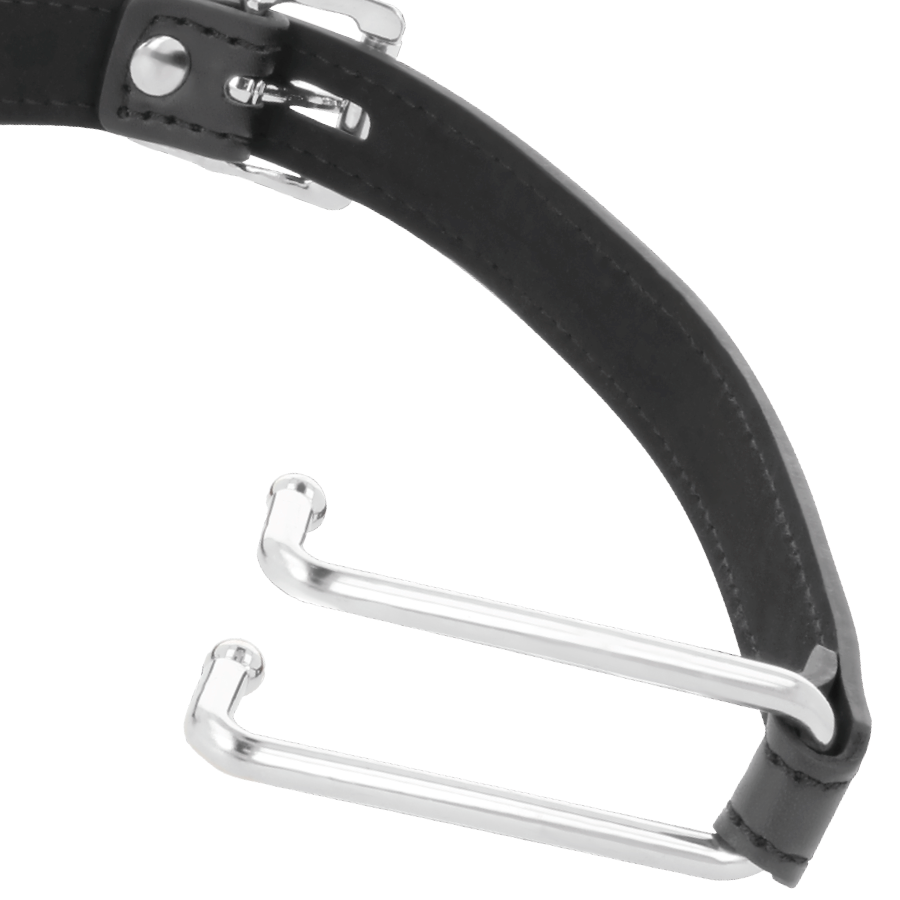 Darkness Bondage Knebel Mit Schwarzem Haken