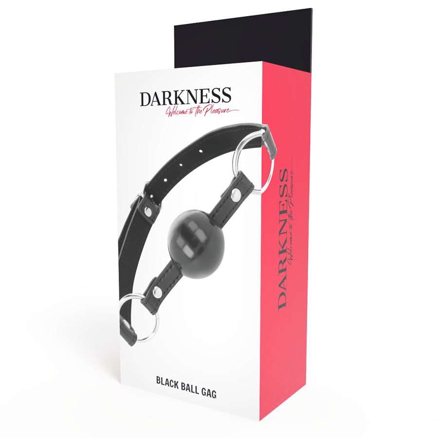 Darkness Bondage Schwarzer Ballknopf