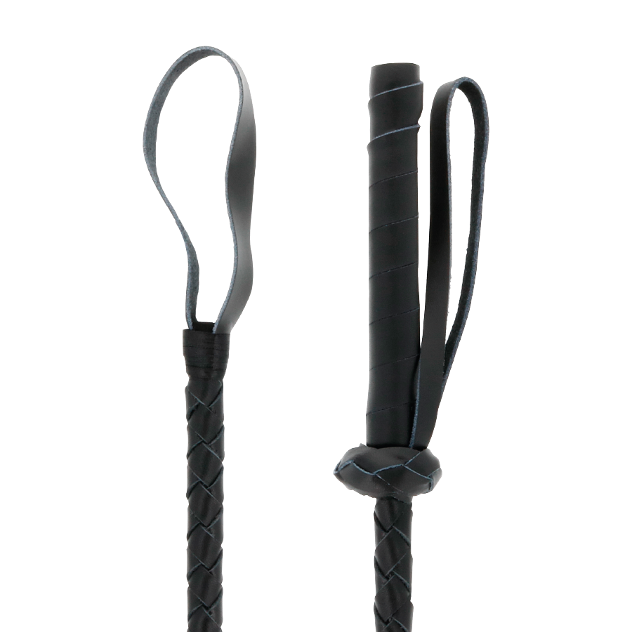 Darkness Sensations Leder-fetisch-bdsm-peitsche 60 CM