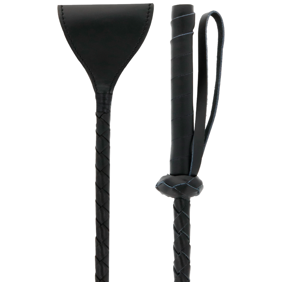 Darkness Sensations Schwarze Whipper-Peitsche
