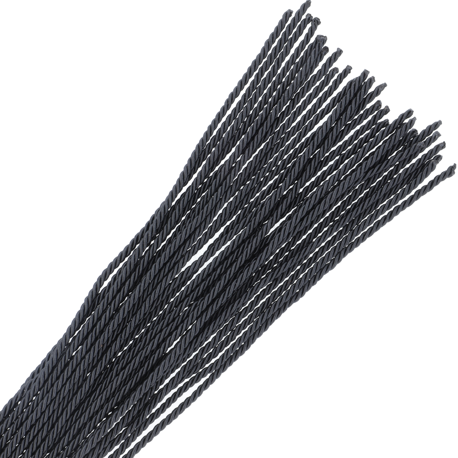 Darkness Sensations Schwarze Bondage-peiste 50 cm