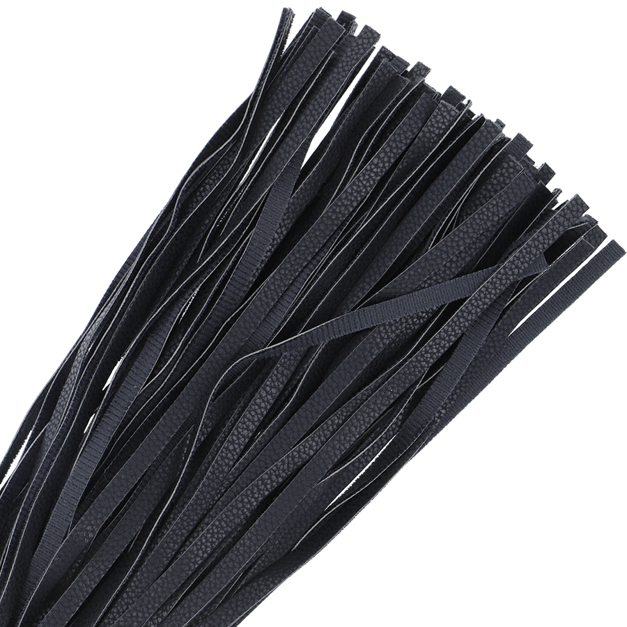 Darkness Sensations Schwarze Bondage-peiste 42 cm Aus Leder