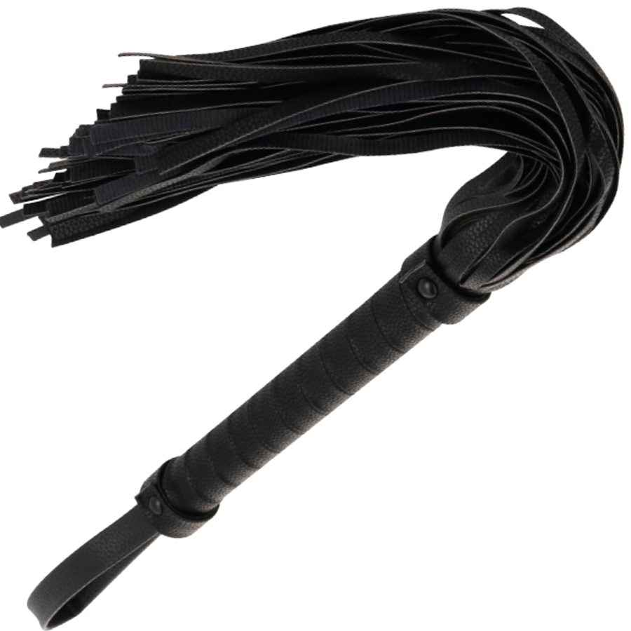 Darkness Sensations Schwarze Bondage-peiste 42 cm Aus Leder