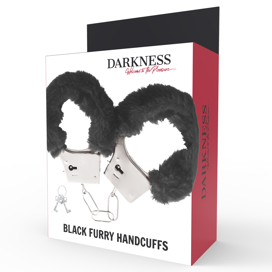 Darkness Bondage Handschellen Aus Schwarzem Metall