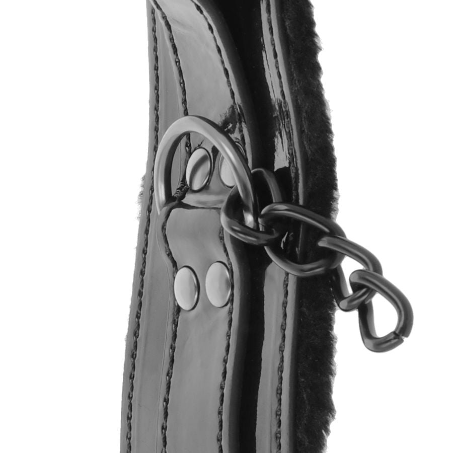 Darkness Bondage Verstellbare Handschellen Aus Schwarzem Leder Mit...