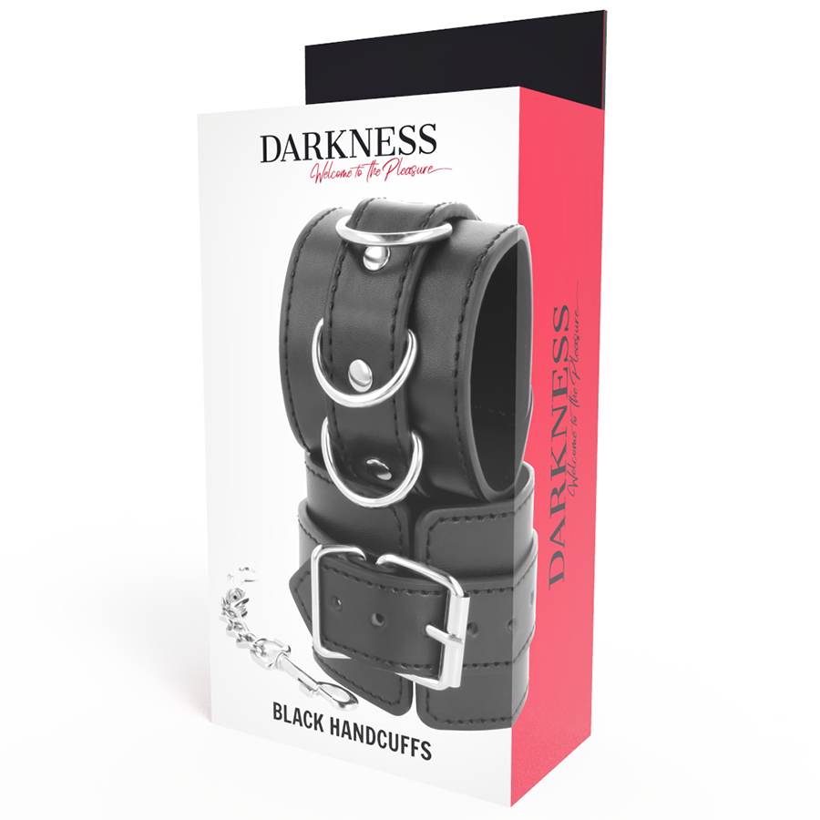 Darkness Bondage Schwarze Handschellen