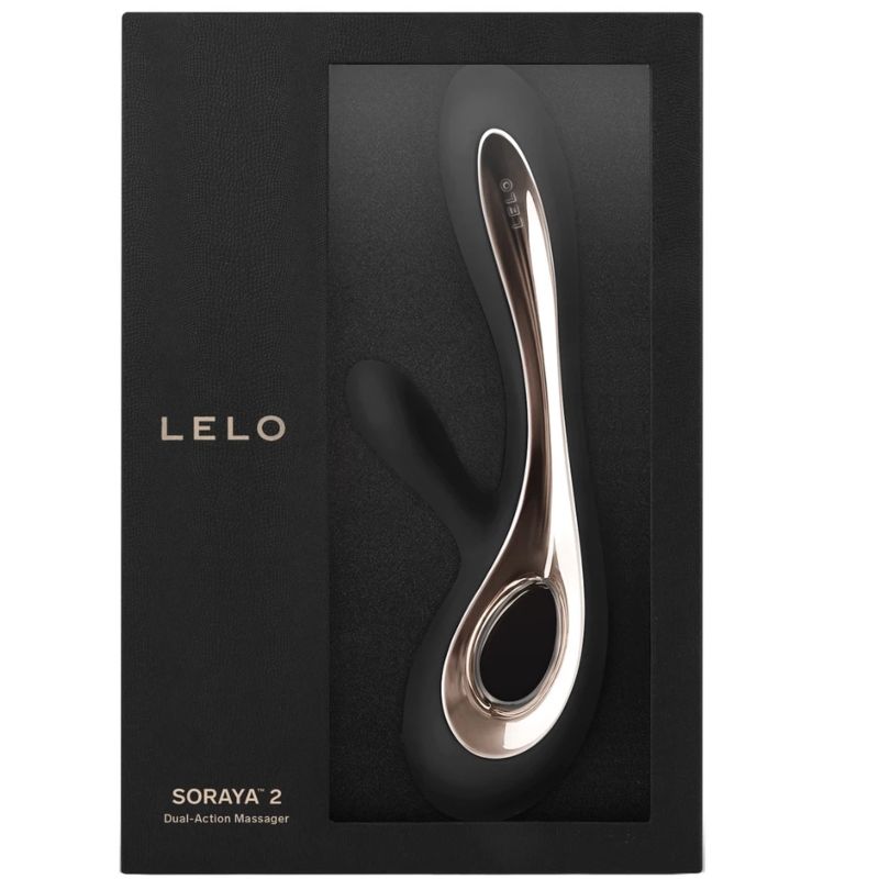 LELO Soraya 2 Schwarzer Kaninchenvibrator
