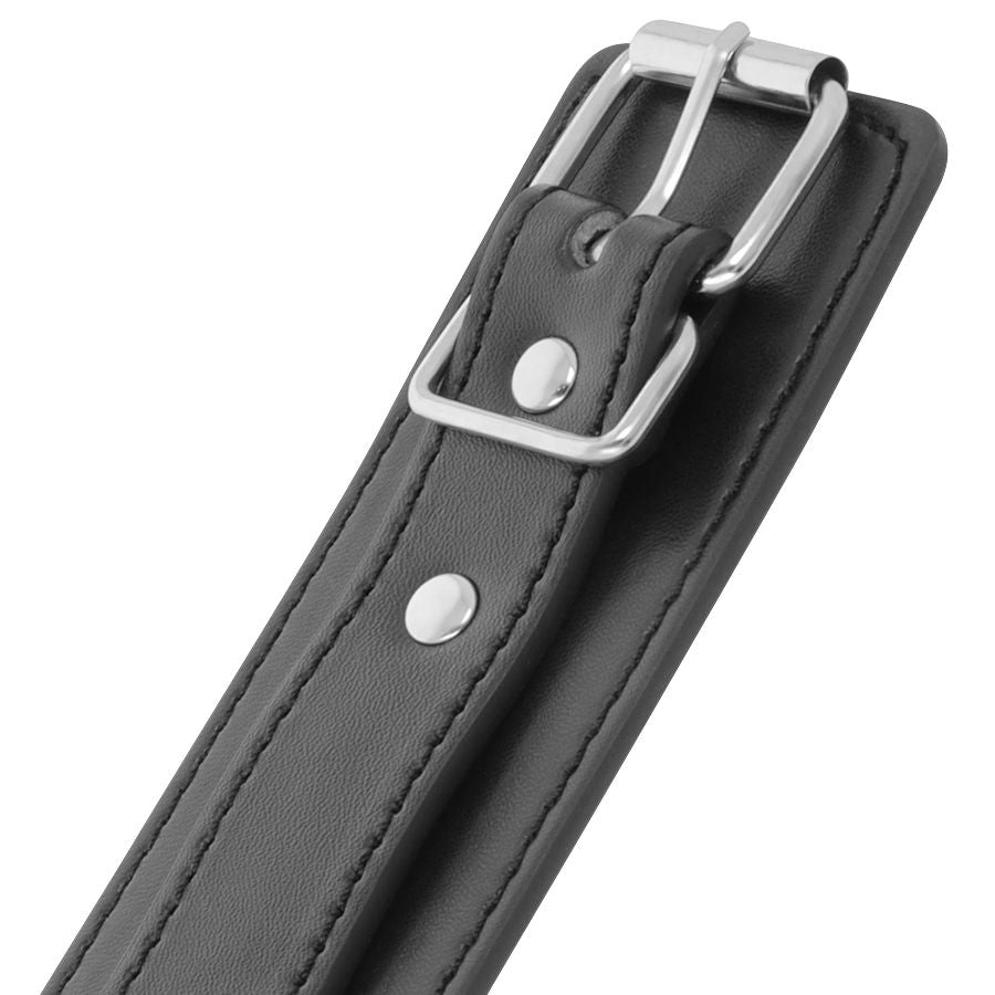 Darkness Bondage Schwarze Verstellbare Handschellen Mit Doppeltem...