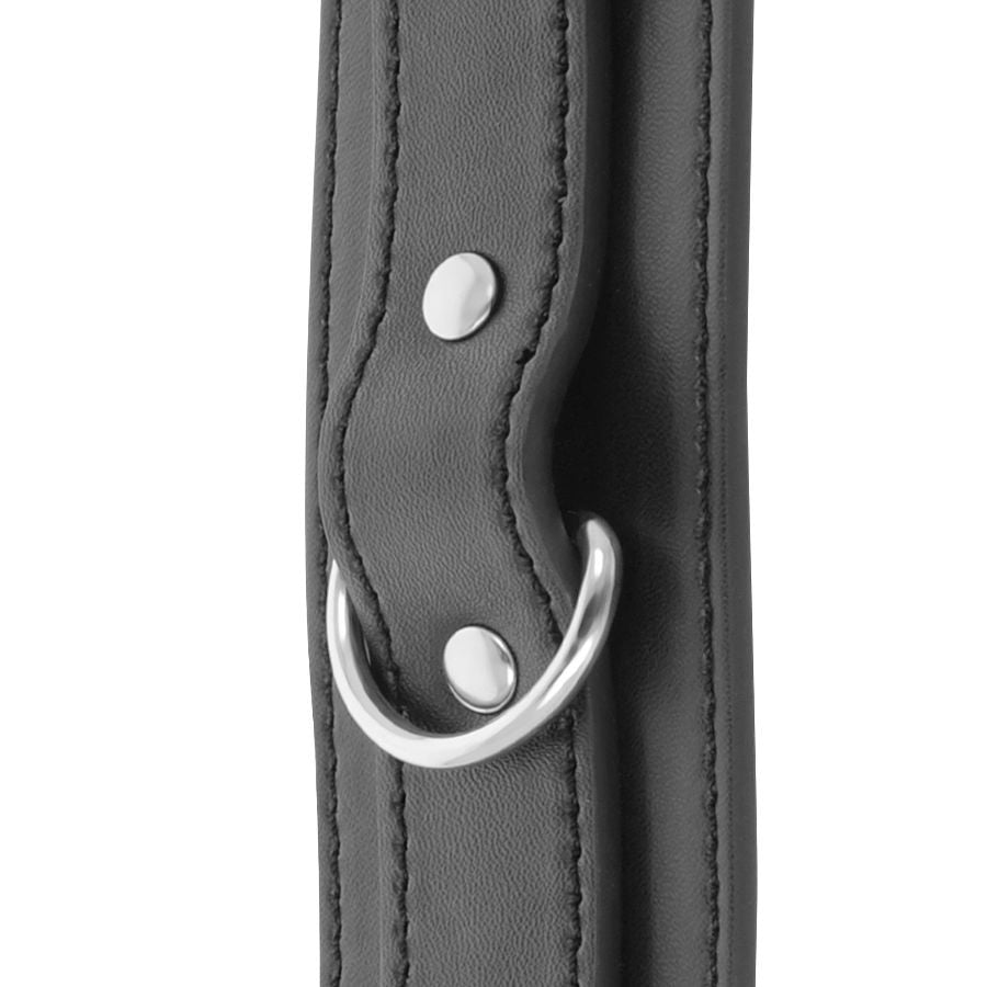 Darkness Bondage Schwarze Verstellbare Handschellen Mit Doppeltem...