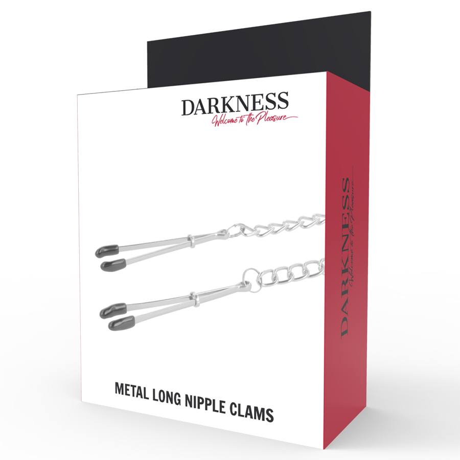 Darkness – Einstellbare Metall-Nippelklammern