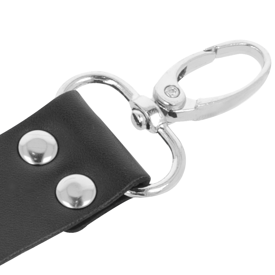 Darkness – Lederhandschellen für Füsse und Hände Schwarz
