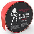 Darkness Bondage Klebendes Rotes Bondageband 15M