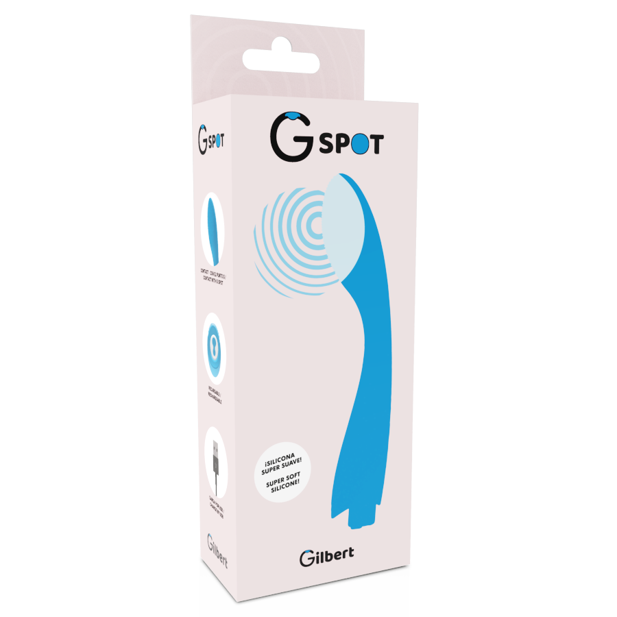 G-Spot Gylbert Türkis Blauer Vibrator