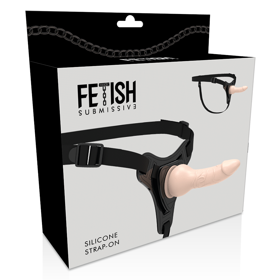 Fetish Submissive Harness Realistisches Silikonfleisch, 16 CM