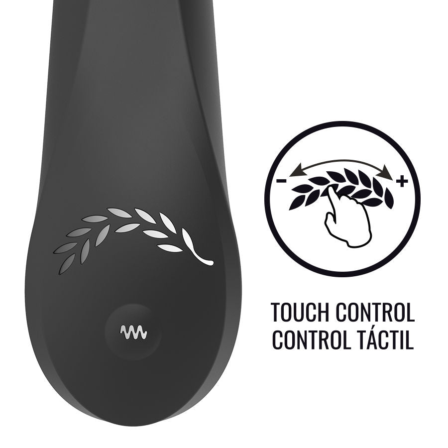 Black&Silver Kaultz Touch Control Vibrator