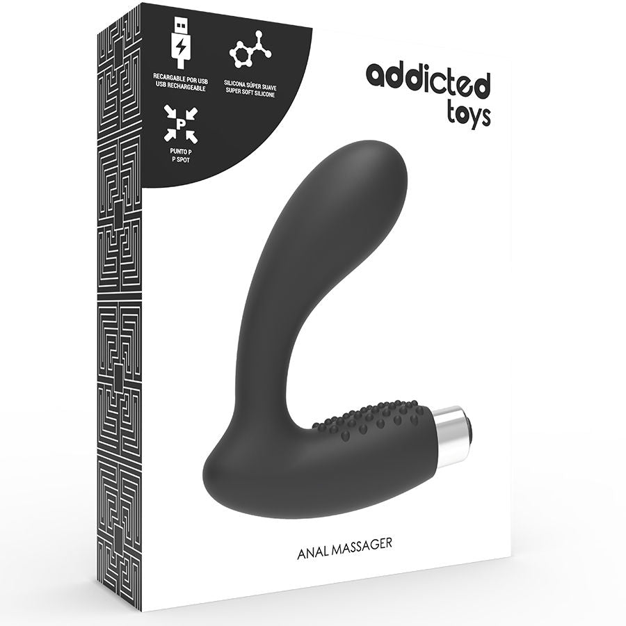 Addicted Toys Prostatischer Vibrator Wiederaufladbar. Modell 5 -...