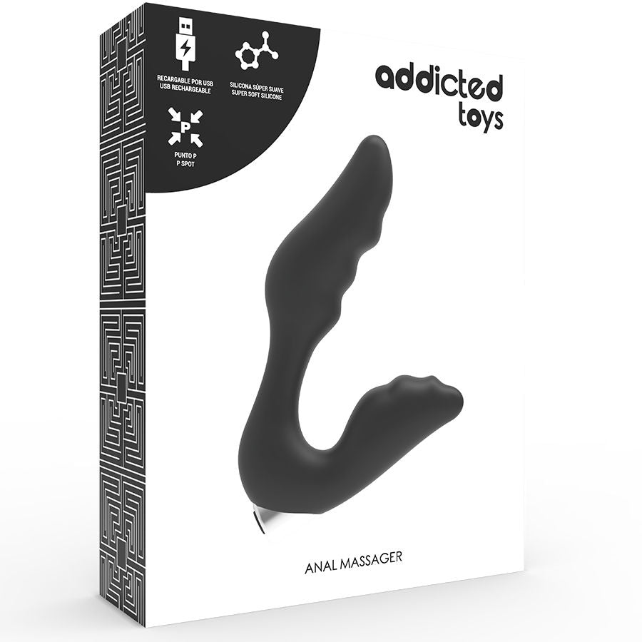 Addicted Toys Prostatischer Vibrator Wiederaufladbar. Modell 6 -...