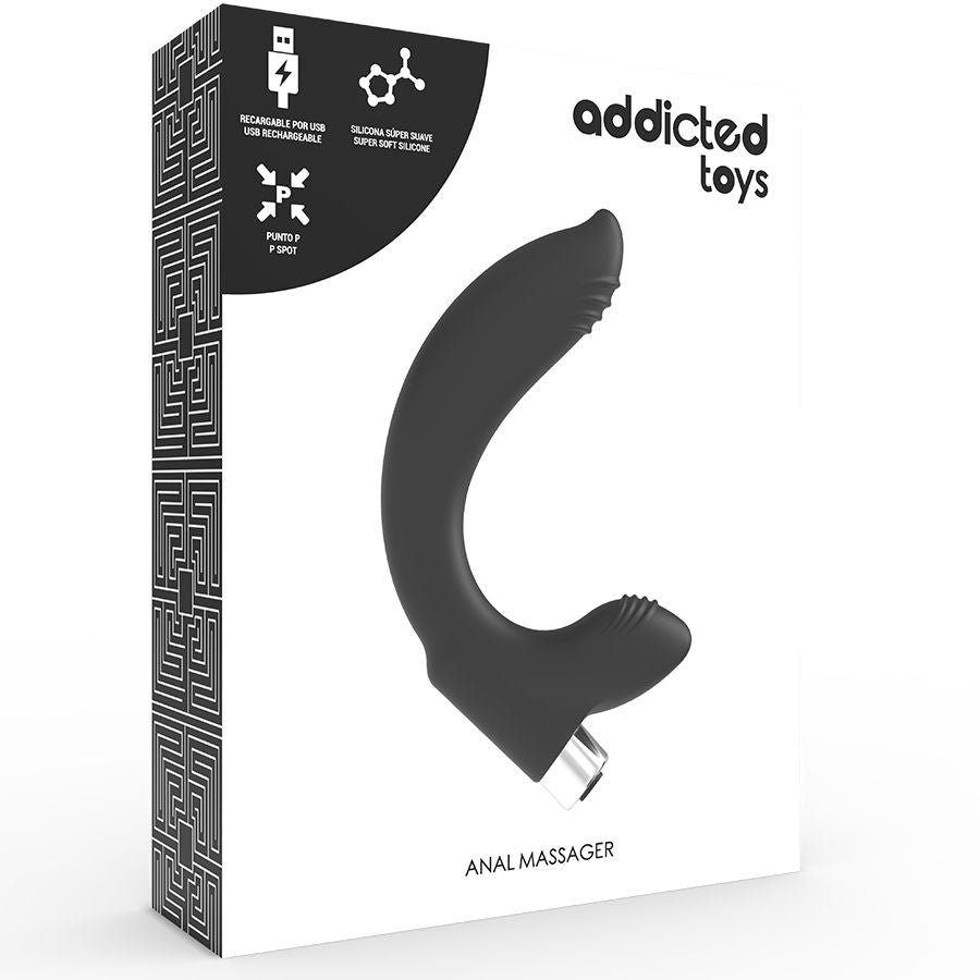 Addicted Toys Prostatischer Vibrator Wiederaufladbar. Modell 7 -...