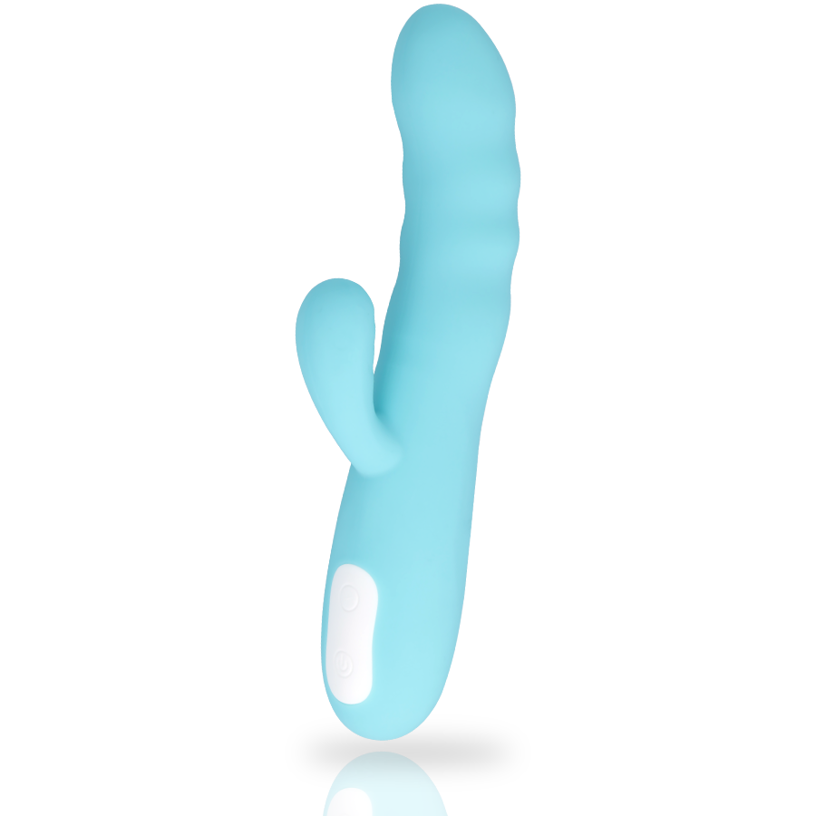 Mia Eiffel Turquoise Blau Drehvibrator