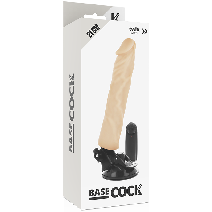 Basecock – Realistischer Vibrator mit Fernbedienung Natürlicher 21...