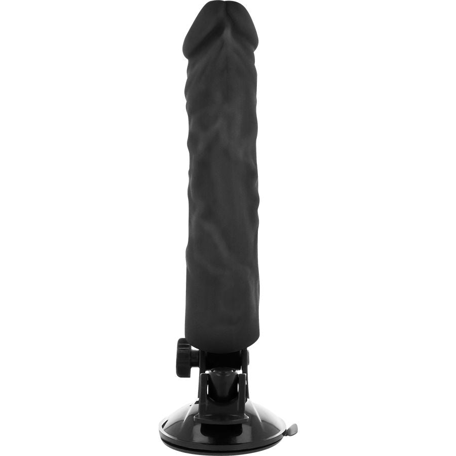 Basecock – Realistischer Vibrator mit Fernbedienung Schwarz 21 Cm -...