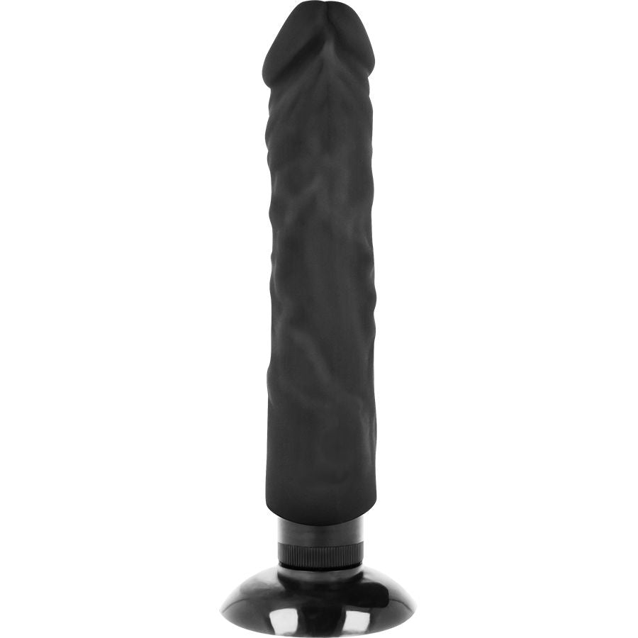 Basecock – Realistischer Vibrator 2-1 Schwarz 20 Cm -O- 4 Cm
