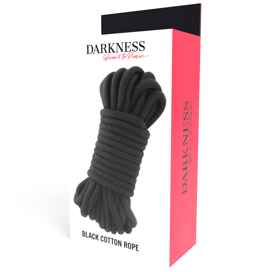 Darkness Bondage Japanisches Seil 10 M Schwarz