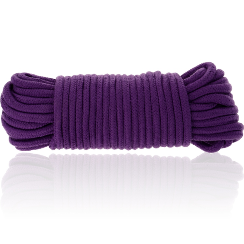 Darkness Bondage Bondageseil Aus Baumwolle 20 Meter lila