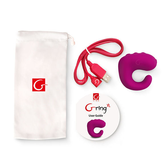 G-Vibe Spassspielzeug Gring Vibrator Ring XL Süsse Himbeere
