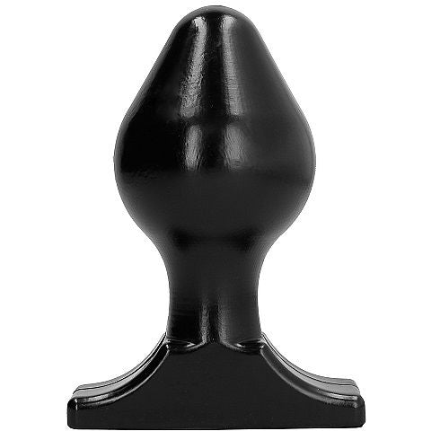 All Black Analplug 16x8 CM