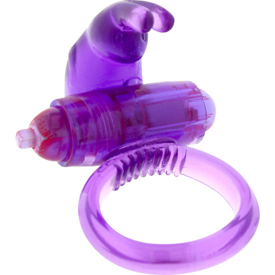 Seven Creations Lila Silikon-vibratorring