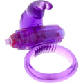 Seven Creations Lila Silikon-vibratorring