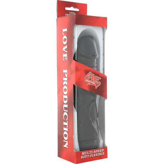 Seven Creations Perfect Pleasures Schwarzer Vibrator 22 CM
