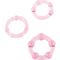 Seven Creations Set Aus Drei Rosa Penisringen