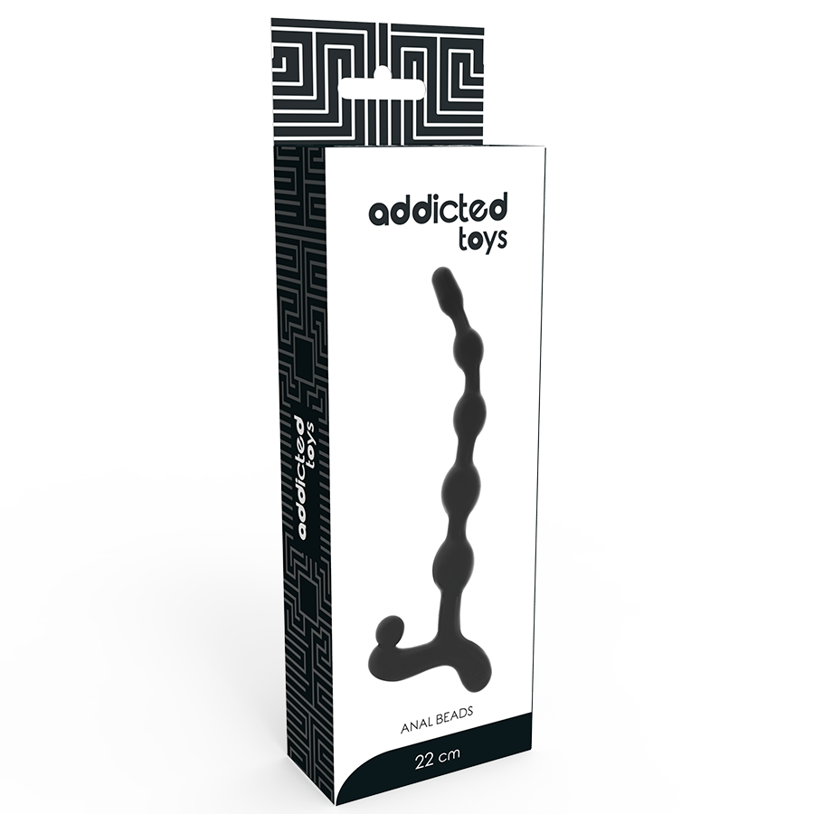Addicted Toys Analkugeln 22 CM Schwarz