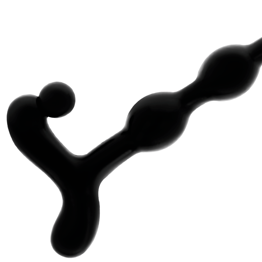 Addicted Toys Analkugeln 22 CM Schwarz