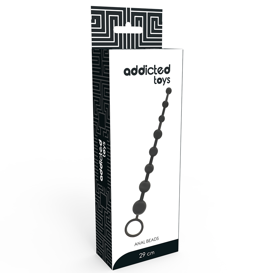 Addicted Toys Analperlen 29 CM Schwarz