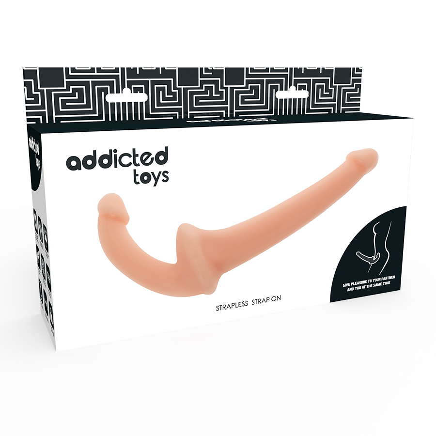 Addicted Toys Strapless Dildo – G-Spot & Penetration, 26 cm