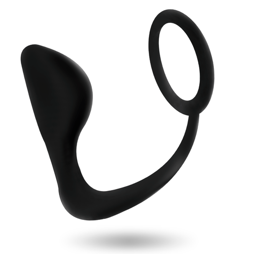 Addicted Toys Analplug Mit Schwarzem Penisring