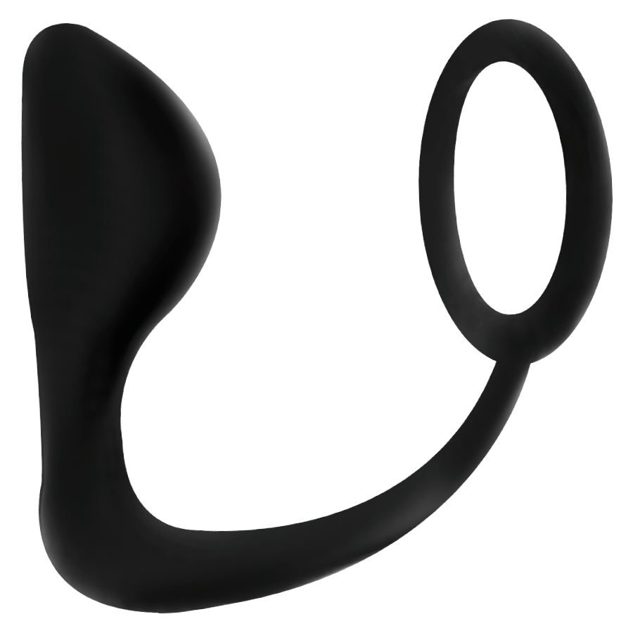 Addicted Toys Analplug Mit Schwarzem Penisring
