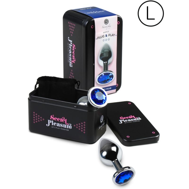 Secretplay Toys Analplug Grösse L Blau
