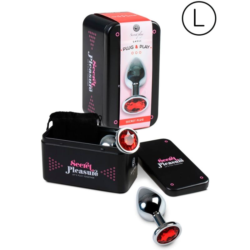 Secretplay Toys Analplug Grösse L Rot