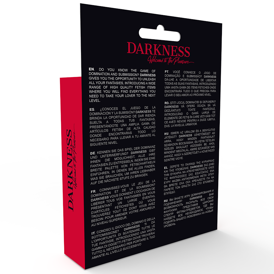 Darkness Strap-on Geschirr mit Öffnung – Einheitsgröße