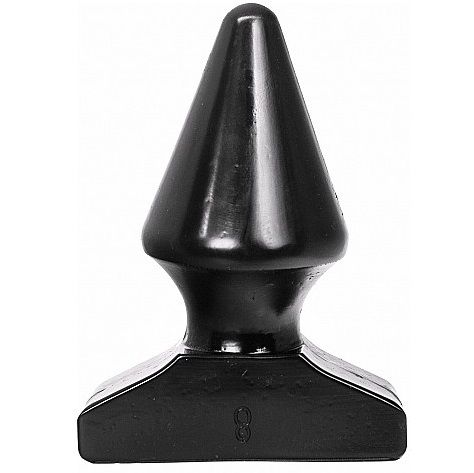 All Black Analplug 17 CM