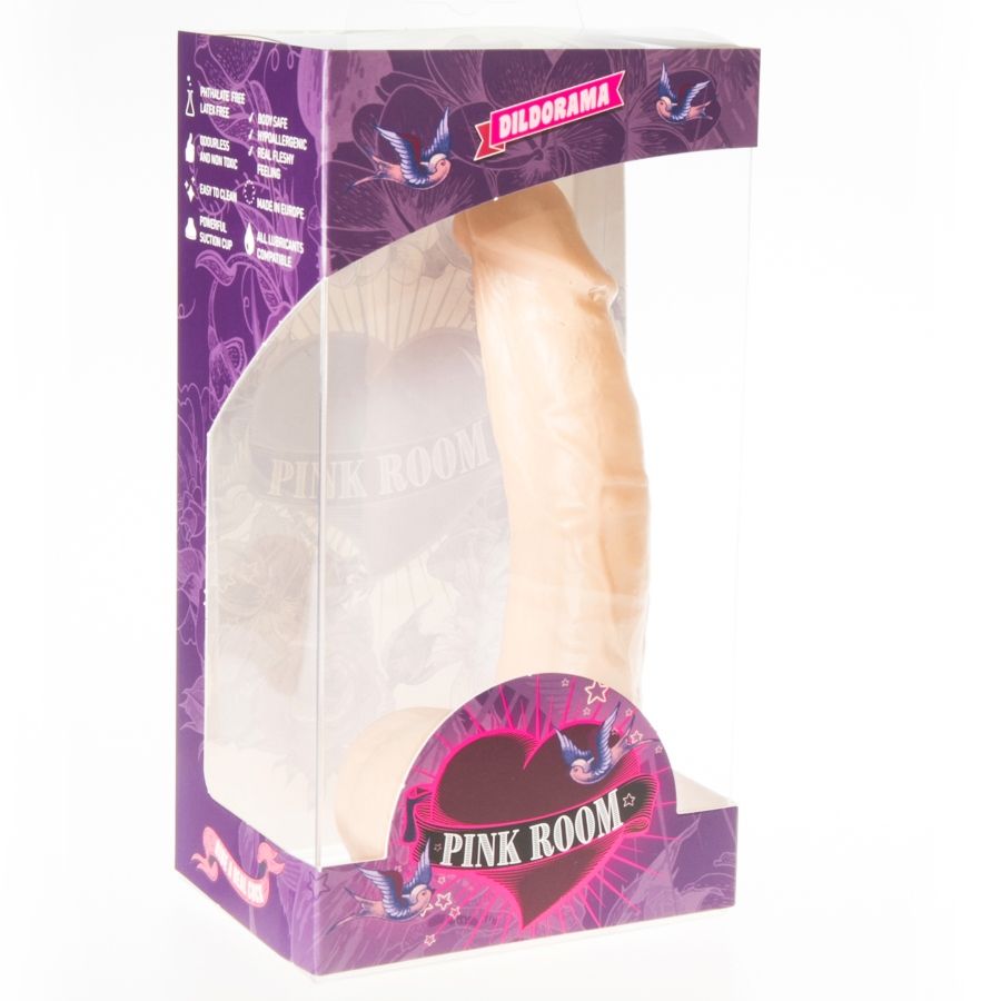 Pink Room Connor Realistischer Dildo Fleisch 16 CM