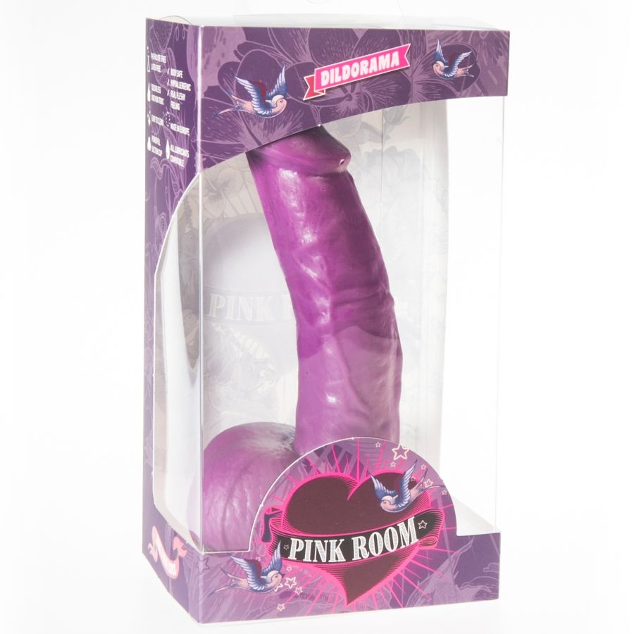 Pink Room Connor Realistischer Dildo Lila 16 CM