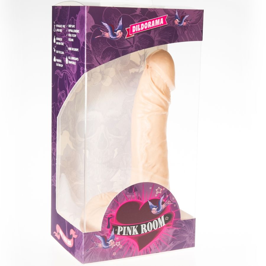 Pink Room Eban Realistischer Dildo Fleisch 19 CM