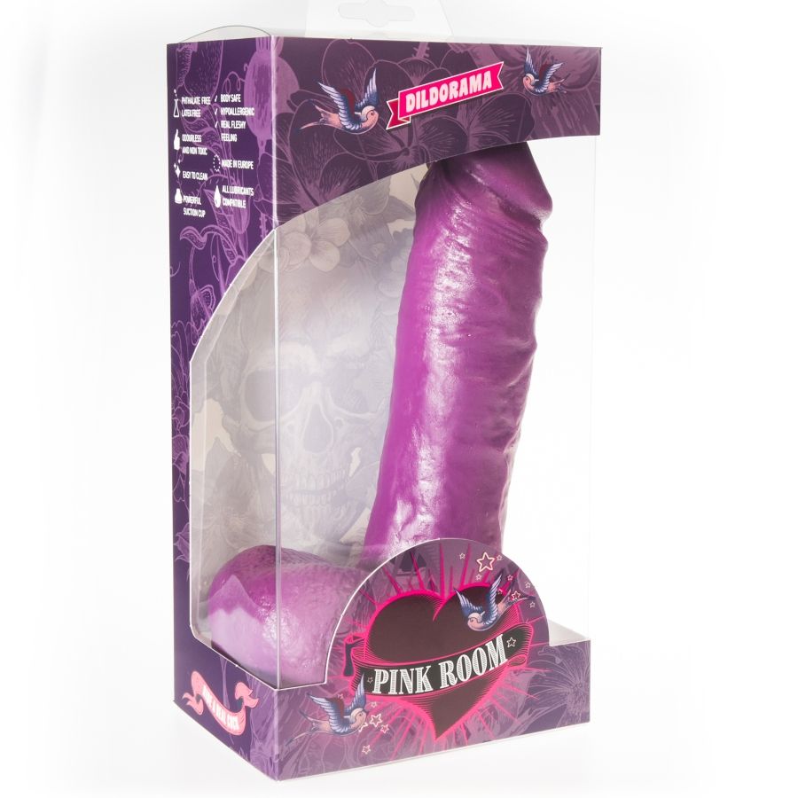 Pink Room Anton Realistischer Dildo – lila, 21,5 cm