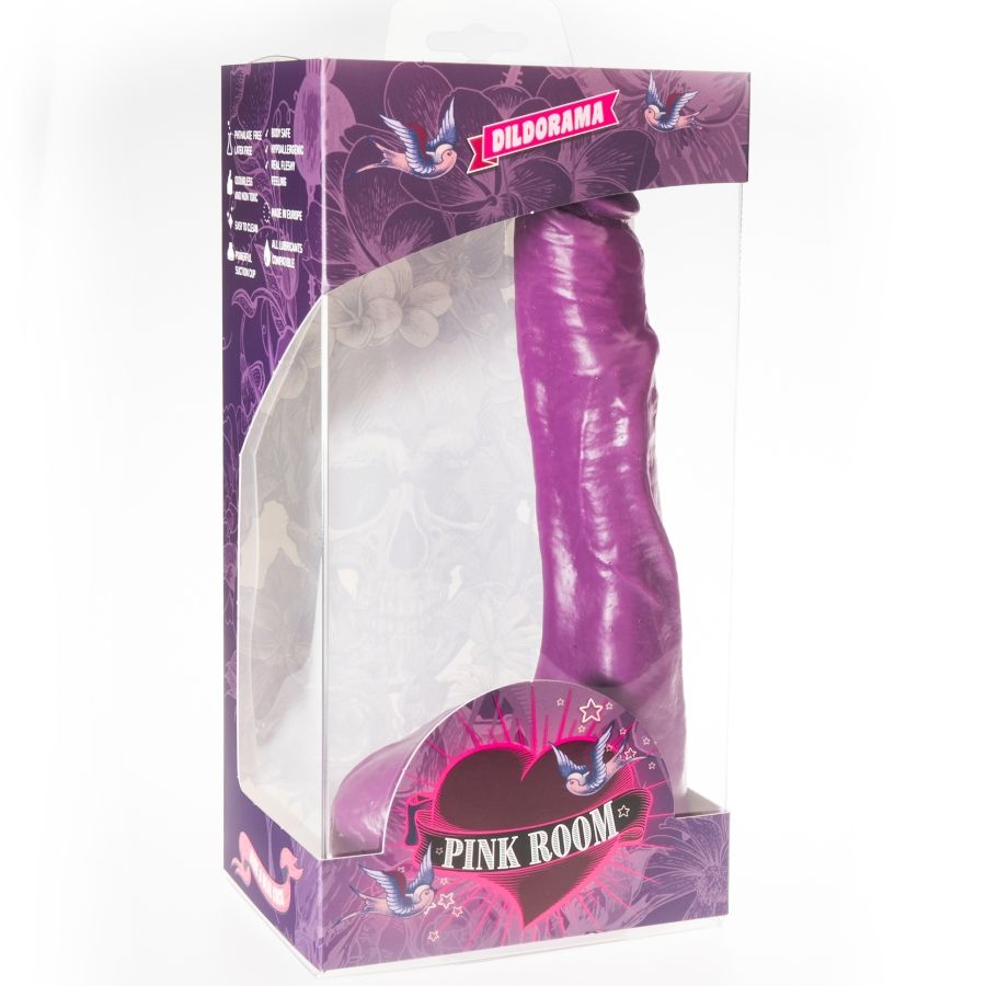 Pink Room Nilo Realistischer Dildo – lila, 23 cm